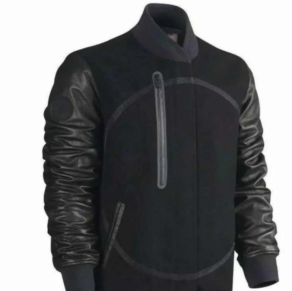 Nike Air Destroyer Wool and Leather Jacket